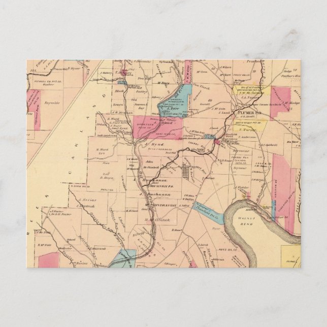 Cornplanter Township Vykort (Framsida)