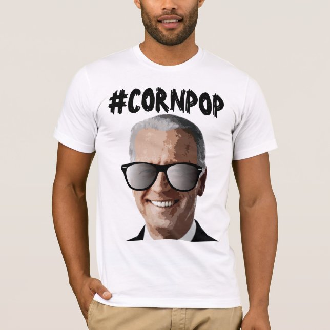 CORNPOP JOE BIDEN T-SHIRTS (Framsida)