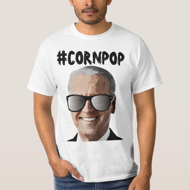 CORNPOP JOE BIDEN T-SHIRTS (Framsida)