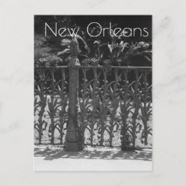 Cornstalk Wrodry Järn Fence Vykort