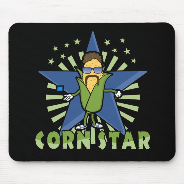 Cornstar Funny Cornhole Players design Musmatta (Framsidan)