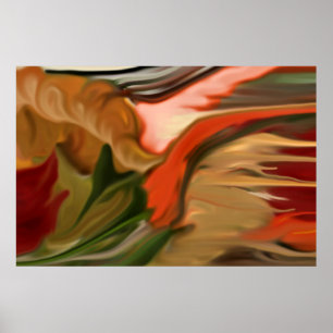 Cornucopia Abstrakt Art Poster