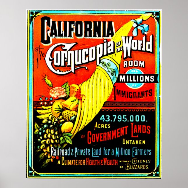 Cornucopia - Skriv ut Poster (Framsidan)