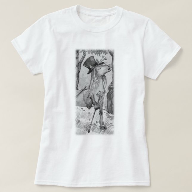 Cornum - BW-profil T-Shirt (Design framsida)