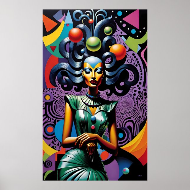 Cornutopia - Ken Gage Surreal Art Poster (Framsidan)