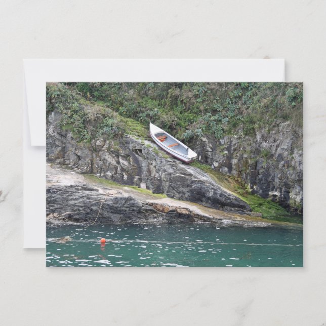 Cornwall-båt Kort (Framsida)