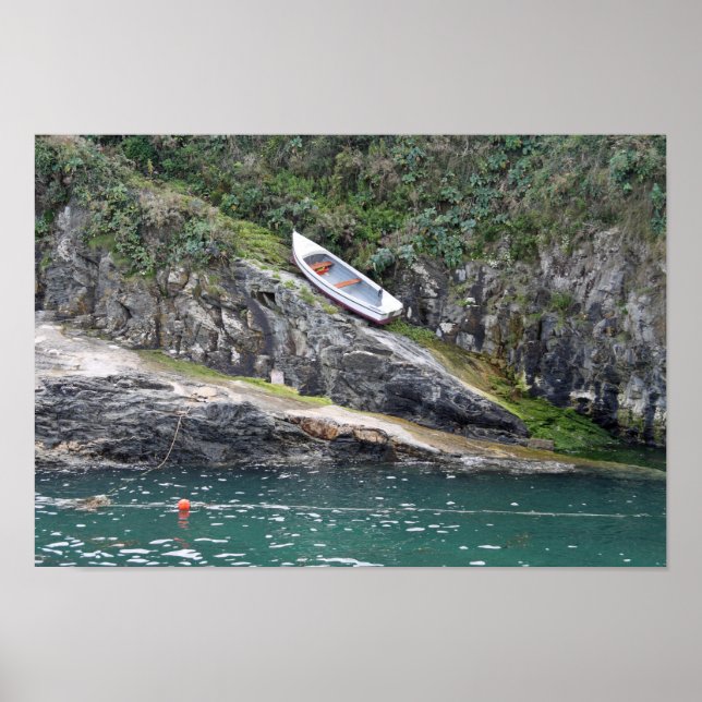 Cornwall-båt Poster (Framsidan)