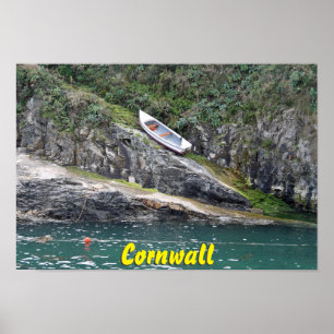 Cornwall-båt Poster