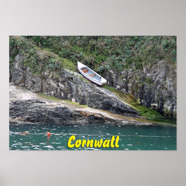 Cornwall-båt Poster (Framsidan)