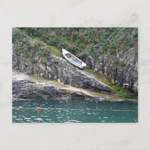 Cornwall-båt Vykort