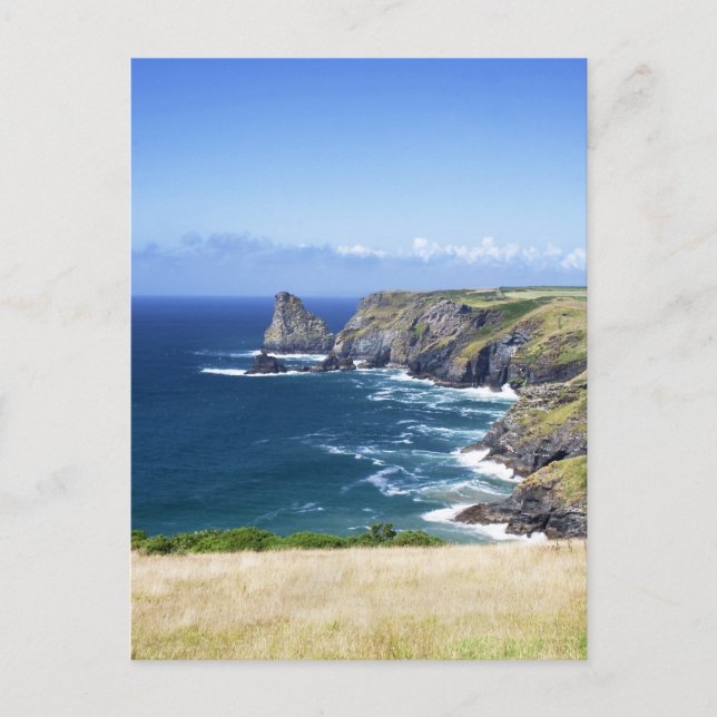 Cornwall - Benoath Cove Vykort (Framsida)