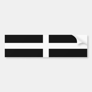 Cornwall - Cornish flagga/St. Pirans Bildekal