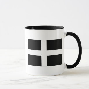 Cornwall - Cornish Flagga / St. Pirans Mugg