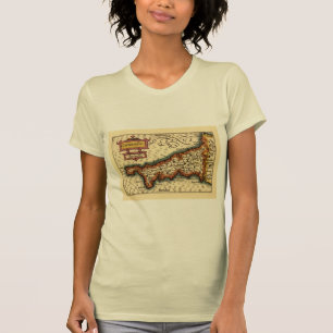 Cornwall, Cornwaile County England Antiquarian Kar T Shirt