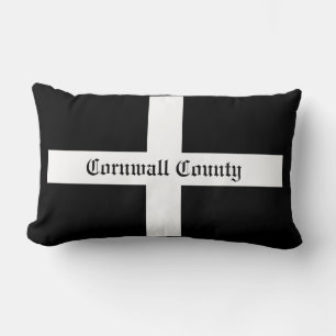 Cornwall County Flagga Lumbarkudde