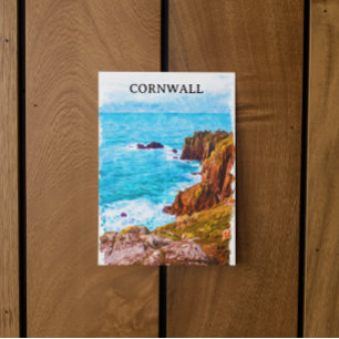 Cornwall England UK Coastal Scenery Vykort