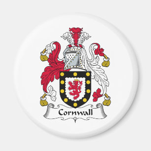 Cornwall familjvapensköld magnet