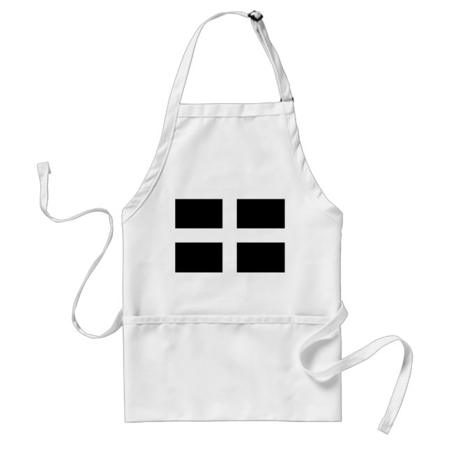Cornwall flagga förkläde (Framsidan)