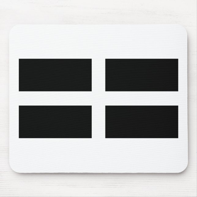 Cornwall flagga musmatta (Framsidan)