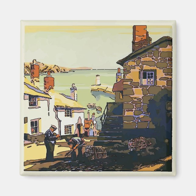 Cornwall, Förenade kungariket Magnet (Framsidan)