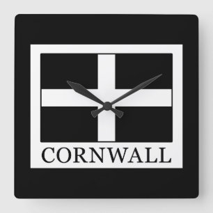 Cornwall Fyrkantig Klocka