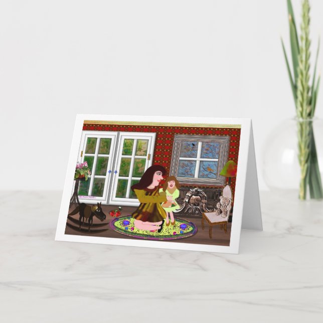 Cornwall house LeeMarie's kreativ Design Kort (Framsida)
