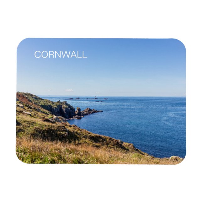 Cornwall Land's End England  Magnet (Horisontell)