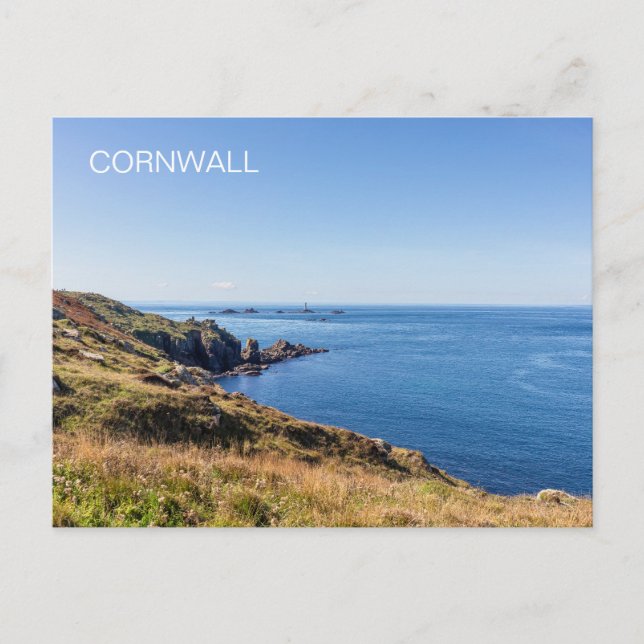 Cornwall Land's End England  Vykort (Framsida)