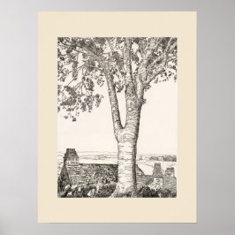 Cornwall Landskapsutskrift, Eleanor Hughes Nytryck Poster