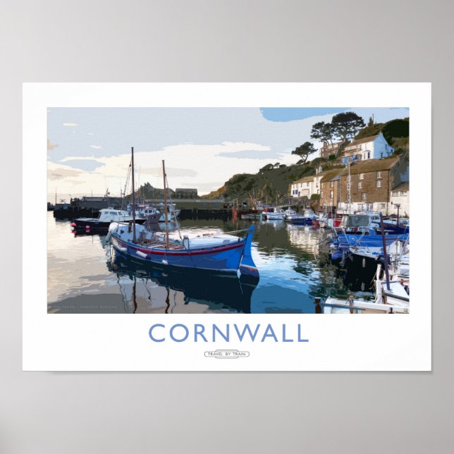 Cornwall Railway Poster (Framsidan)