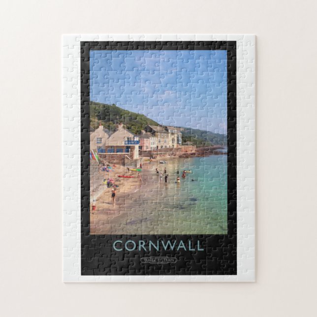 Cornwall Railway Poster Pussel (Vertikal)