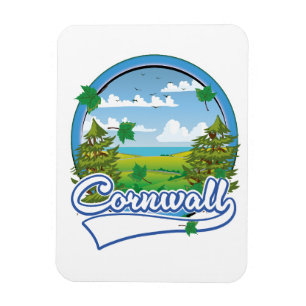 Cornwall Reslogotyp Magnet