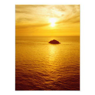 Cornwall sunset fototryck