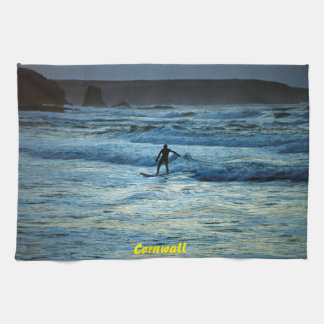 Cornwall surfing kökshandduk