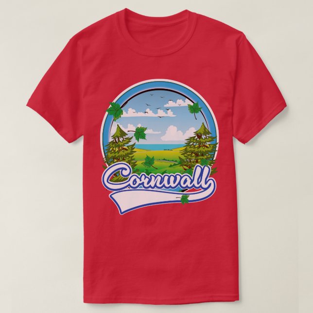 Cornwall T Shirt (Design framsida)