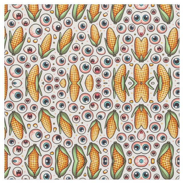 Corny Cornea Tyg (Närbild)