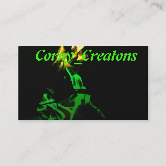 Corny_Creations Visitkort (Framsida)