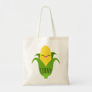 Corny Cute Maj på Cob Foodie Tygkasse