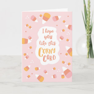 Corny Halloween-kort Kort