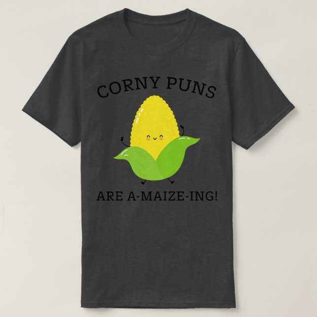 Corny Puns 1 T Shirt (Design framsida)