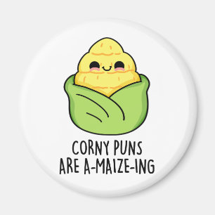 Corny Puns är en majsgrej vid Maj Pun Magnet