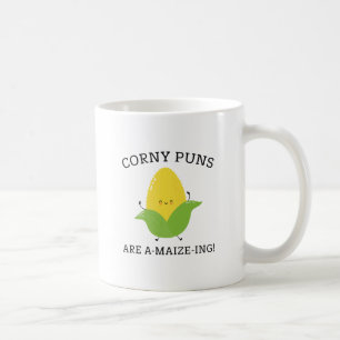 Corny Puns Kaffemugg