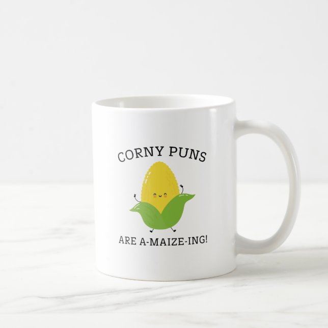 Corny Puns Kaffemugg (Höger)