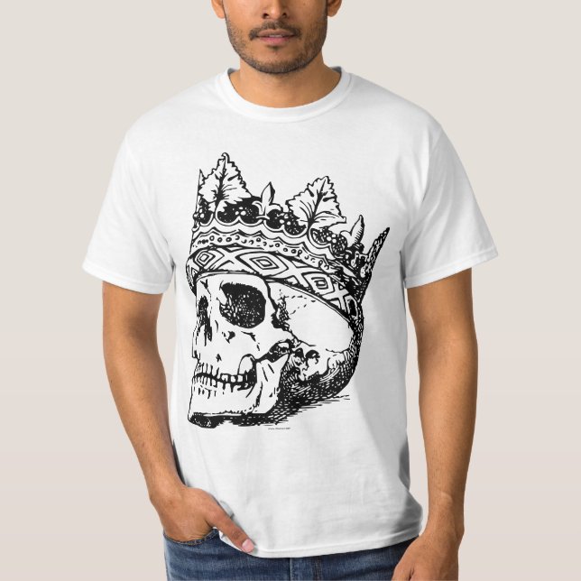 Coroa e Caveira T-shirt (Framsida)