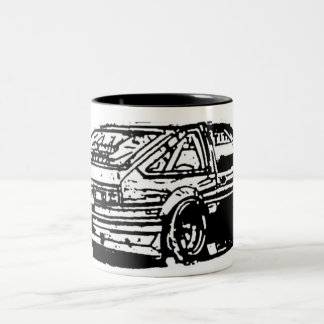 Corolla 1986 Två-Tonad mugg