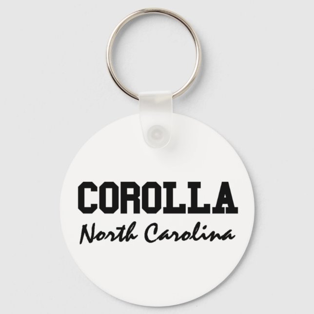 Corolla North Carolina Nyckelring (Framsida)