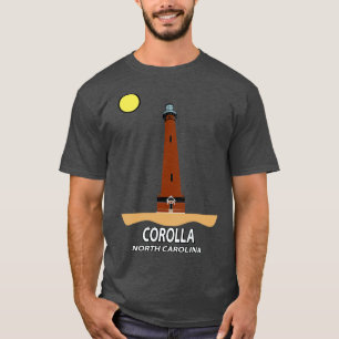 Corolla North olina Currituck Beach Lighthouse T Shirt