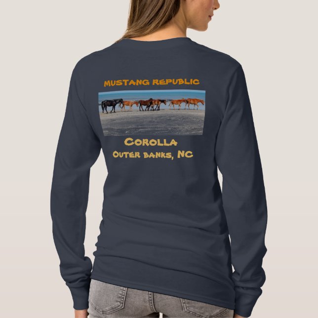 Corollas vildhästar tee shirt (Baksida)