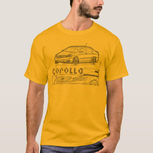 Corollasvart T Shirt