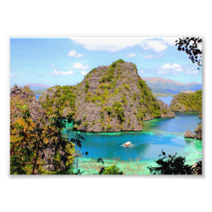 Coron i Palawan Fototryck